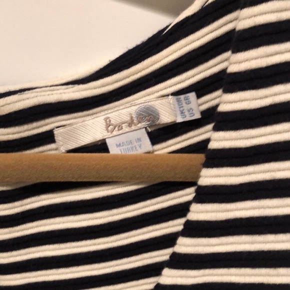 Boden Striped Ponte Dress Size 6 - Picture 2 of 3